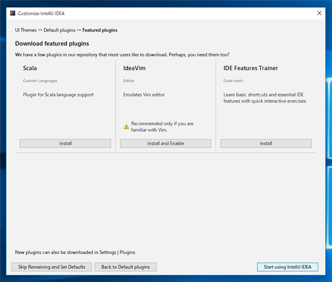 IntelliJ IDEA のインストール:画像20