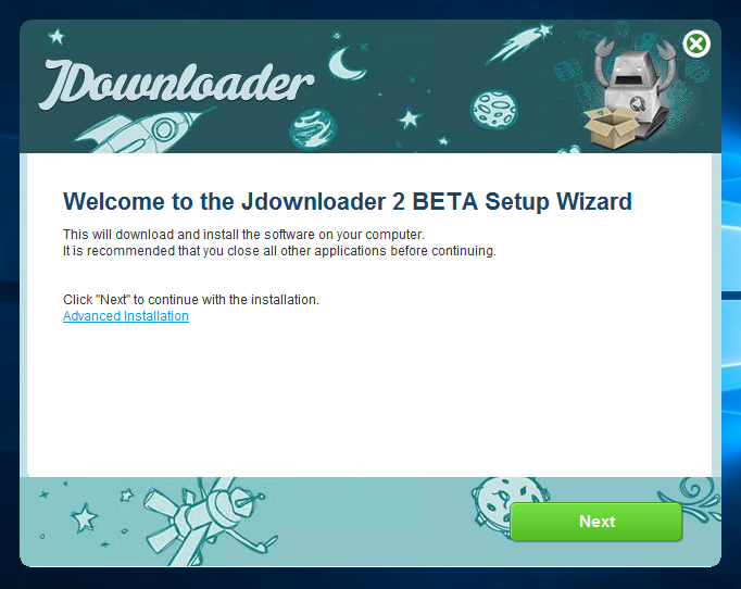 jDownloader 2 のインストール:画像4