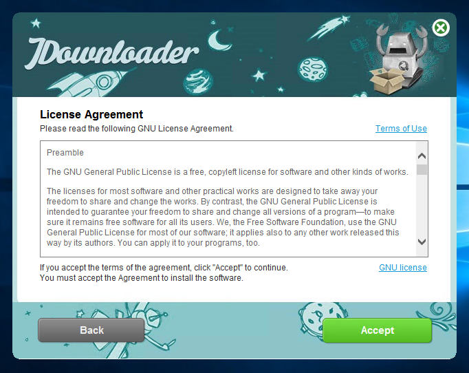 jDownloader 2 のインストール:画像5