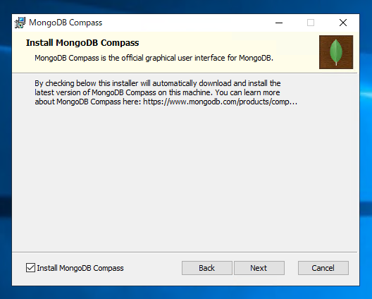 MongoDBのインストール:画像10