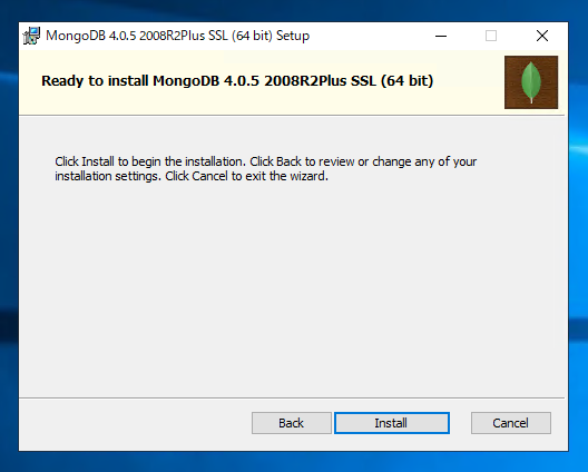 MongoDBのインストール:画像11