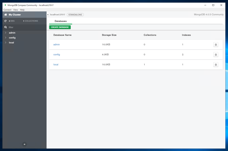 MongoDBのインストール:画像30