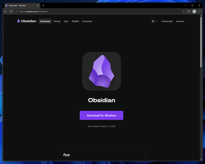 Obsidian のインストール:画像2