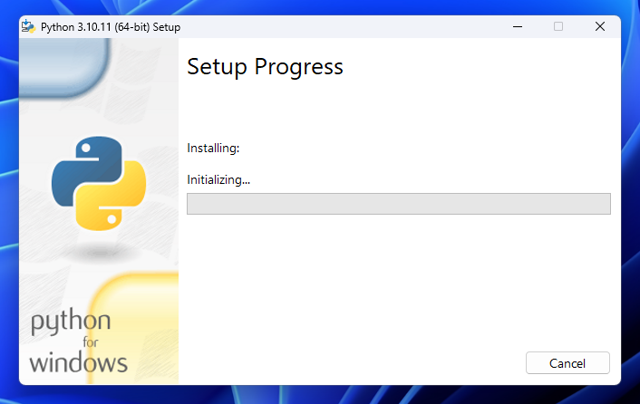 Python for Windows をインストールする:画像6