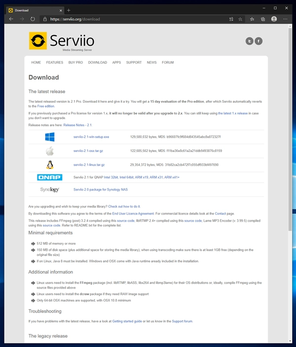 Serviio をインストールして DLNAサーバーを構築する:画像25