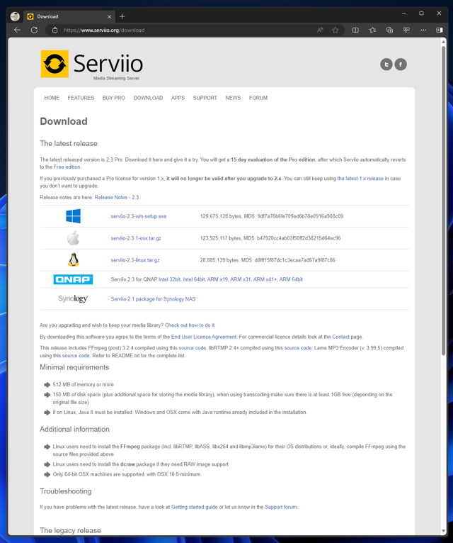 Serviio をインストールして DLNAサーバーを構築する:画像13