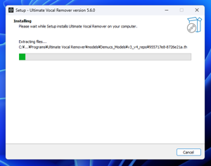 Ultimate Vocal Remover をインストールする:画像12