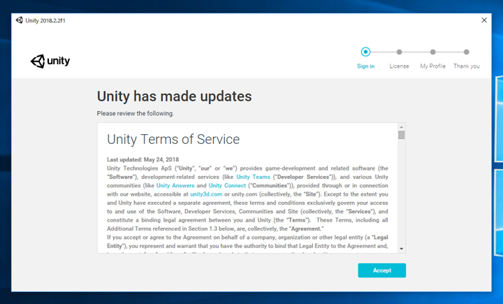 Unity 2018 をインストールする:画像35