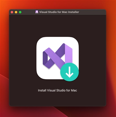 Visual Studio 2022 for Mac をインストールする:画像3