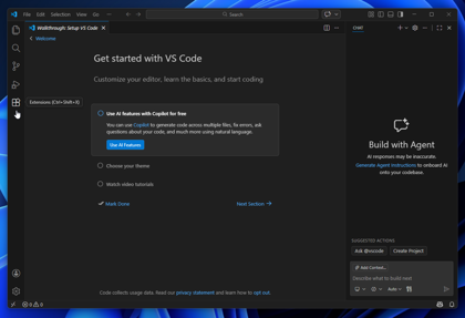 Visual Studio Code のインストール:画像16