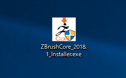 ZBurshCore 2018 のインストール:画像1