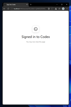 OpenAI Codex アプリケーションのインストール:画像13
