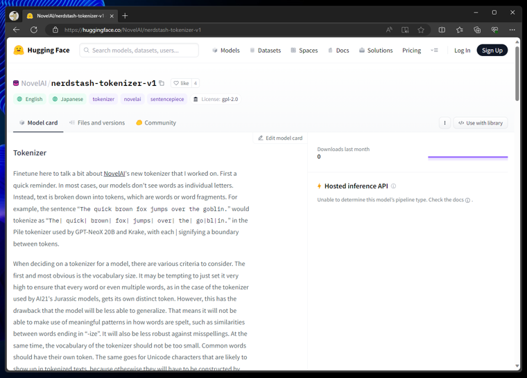 Text generation web UIで Japanese StableLM Instruct Alpha 7B (japanese-stablelm-instruct-alpha-7b) を実行する:画像5