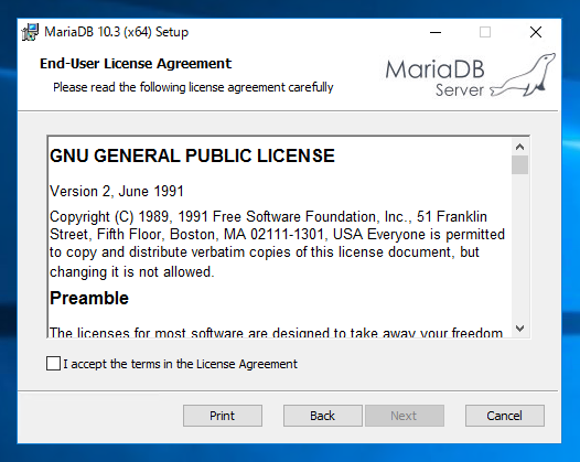 Windows Server のMariaDB をアップグレードする:画像7