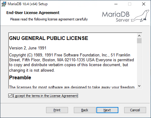 MariaDB Windows版を10.4 にアップグレードする:画像6