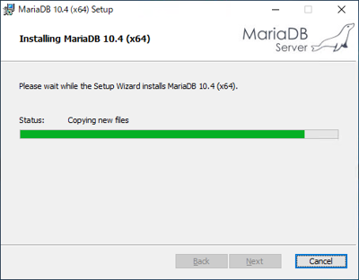 MariaDB Windows版を10.4 にアップグレードする:画像12