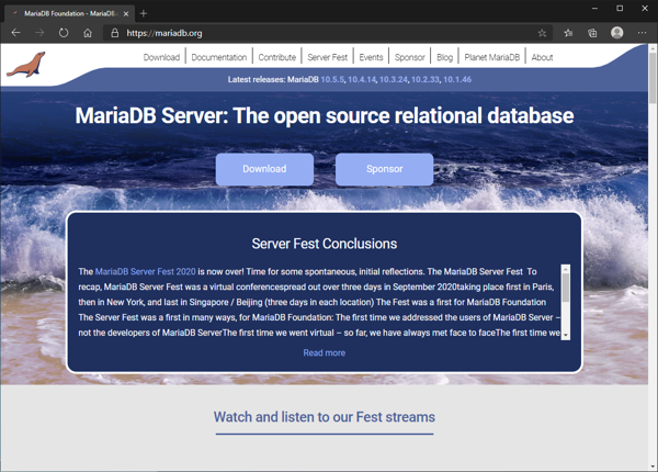MariaDB Windows版を10.5 にアップグレードする:画像1