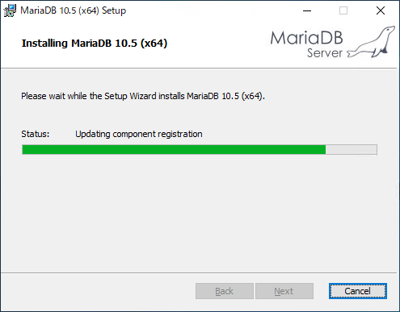 MariaDB Windows版を10.5 にアップグレードする:画像18
