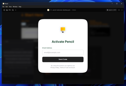 Pencil のインストール:画像11