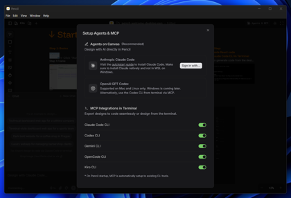 Pencil のインストール:画像14