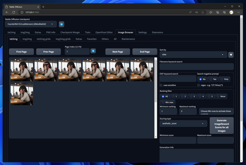 ADetailer (After Detailer) で認識されたエリアを表示する:画像8