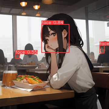 ADetailer (After Detailer) で認識されたエリアを表示する:画像10