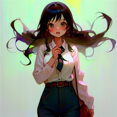 かわいい女の子を生成する Stable Diffusion のプロンプト:画像16