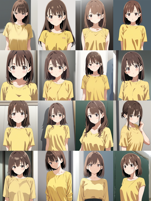 Pony Diffusion for Anime - Pony Diffusion のScore Tag (スコアタグ) の違いによる生成画像の違い:画像10