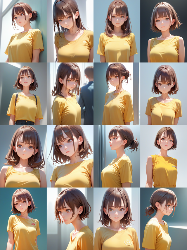Pony Diffusion for Anime - Pony Diffusion のScore Tag (スコアタグ) の違いによる生成画像の違い:画像6