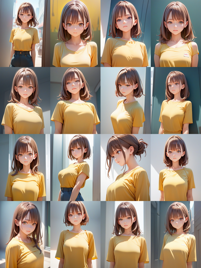 Pony Diffusion for Anime - Pony Diffusion のScore Tag (スコアタグ) の違いによる生成画像の違い:画像4