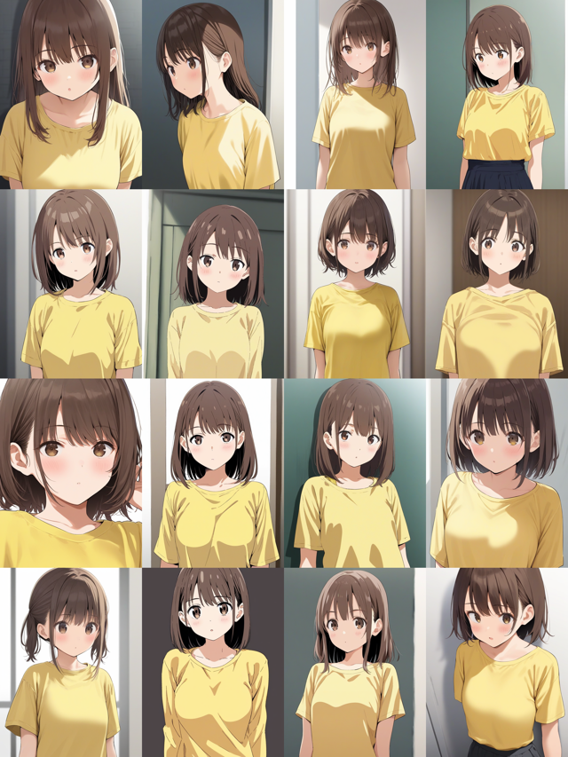 Pony Diffusion for Anime - Pony Diffusion のScore Tag (スコアタグ) の違いによる生成画像の違い:画像26