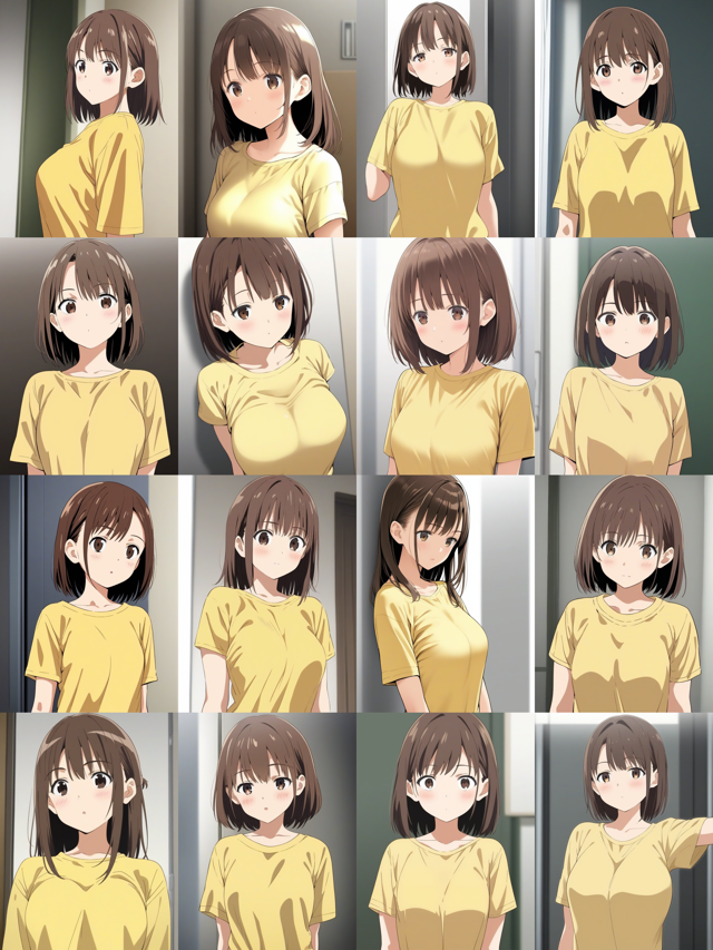 Pony Diffusion for Anime - Pony Diffusion のScore Tag (スコアタグ) の違いによる生成画像の違い:画像30