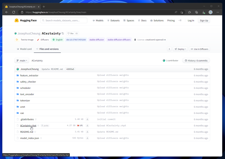 ACertainModel / ACertainty / ACertainThing のダウンロード:画像4