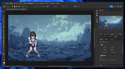 画像の指定した位置にキャラクターを描画する:画像22