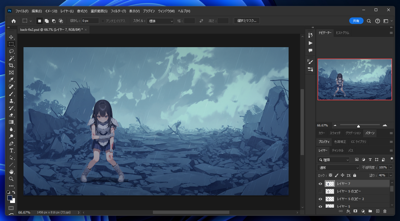 画像の指定した位置にキャラクターを描画する:画像23