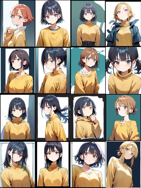 Pony Diffusion for Anime v1.0 - Stable Diffusionの新しいSDXLのモデルで画像生成すると、あまり品質の良くない画像が生成される、プロンプトが反映されない画像が生成される:画像4