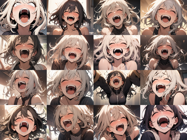 Animagine - Stable Diffusionの新しいSDXLのモデルで画像生成すると、あまり品質の良くない画像が生成される、プロンプトが反映されない画像が生成される:画像9