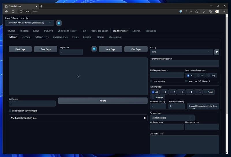 以前に生成した画像のプロンプトや設定を調べたい (Stable Diffusion Web UI):画像10