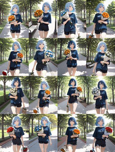 Prompt1 - アニメ / イラスト系 モデルの違いによる出力イメージの比較 (Illustrious XL / NoobAI-XL 系):画像47
