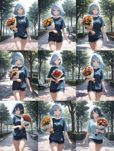 Prompt1 - アニメ / イラスト系 モデルの違いによる出力イメージの比較 (Illustrious XL 系 旧バージョンモデル):画像177