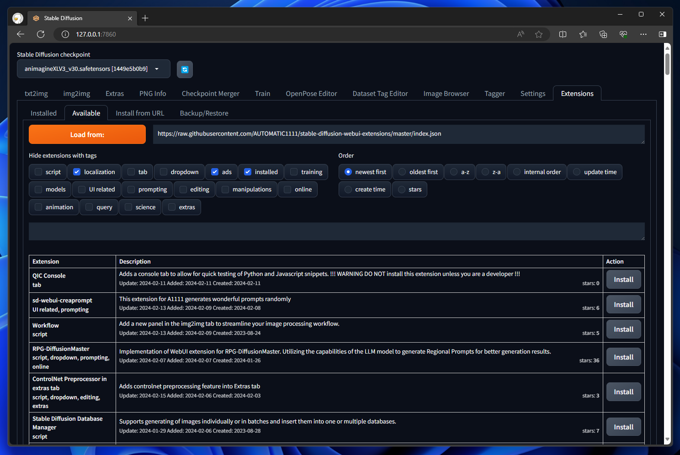 Deep Shrink Hires.fix のインストール (Automatic 1111 WebUI へのインストール):画像4
