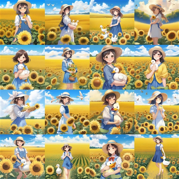 LoRAのウェイトの違いによる生成画像の違い:画像23