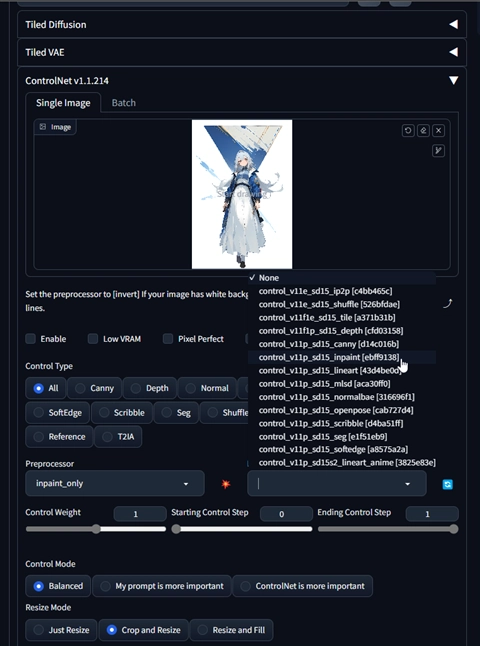 顔の表情を修正する - ControlNet Inpaint を利用:画像7