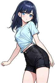 アニメ / イラスト系 モデルの違いによる出力イメージの比較 (旧バージョン or 古いモデル):画像173