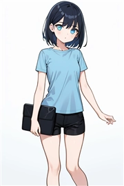アニメ / イラスト系 モデルの違いによる出力イメージの比較 (旧バージョン or 古いモデル):画像167