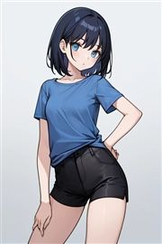 アニメ / イラスト系 モデルの違いによる出力イメージの比較 (旧バージョン or 古いモデル):画像168