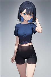 アニメ / イラスト系 モデルの違いによる出力イメージの比較 (旧バージョン or 古いモデル):画像179