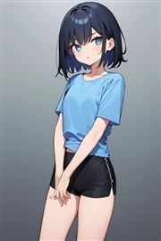 アニメ / イラスト系 モデルの違いによる出力イメージの比較 (旧バージョン or 古いモデル):画像180