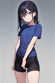 アニメ / イラスト系 モデルの違いによる出力イメージの比較 (旧バージョン or 古いモデル):画像181