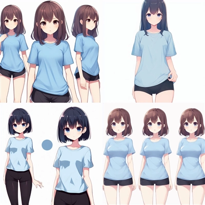 アニメ / イラスト系 モデルの違いによる出力イメージの比較 (Stable Diffusion 1.5 モデル):画像117